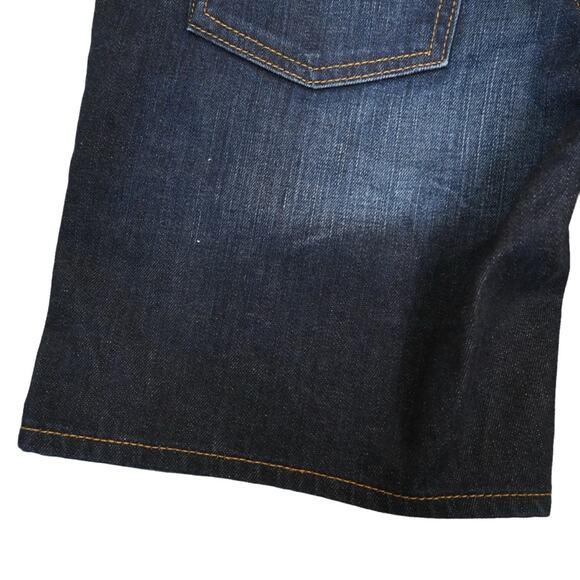 GAP Bermuda Dark Wash Jean Shorts Womens 6/28 - Picture 6 of 9